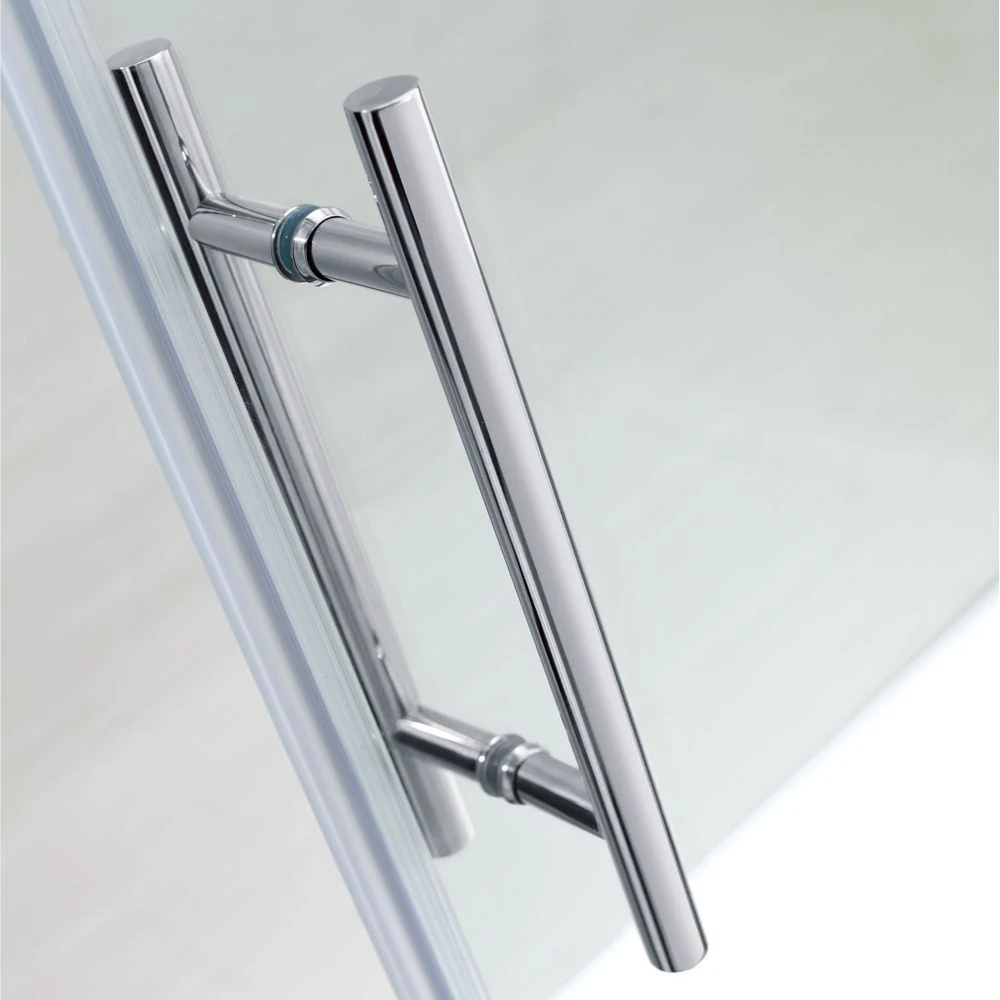 Factory Wholesale Customized Tempered Glass Partition Shower Room Simple Bathtub Screen Door Bathroom Glass Screen
