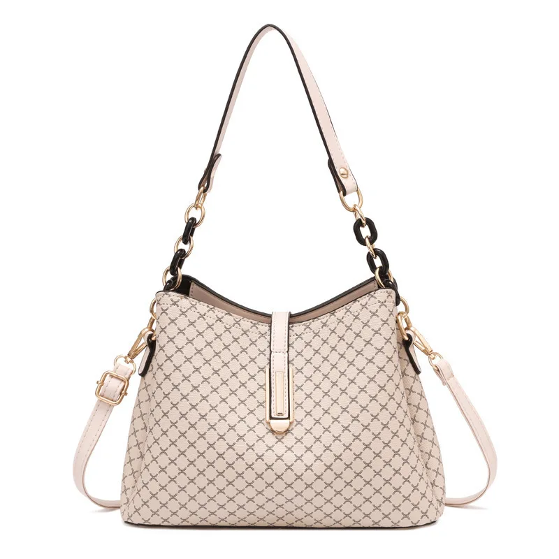 Small fashion trends Bucket bag Woman print shoulder crossbody bag ladies tote handbags wholesale