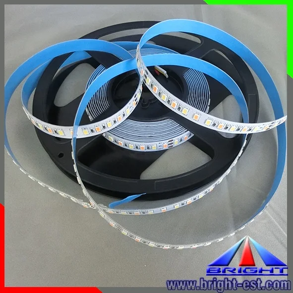 SMD5630 bicolor led strip,W+WW 24V Dual White CCT Tunable dimmable led light strip