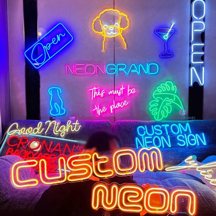 Cosun check cashing neon sign led sign open led butterfly sign