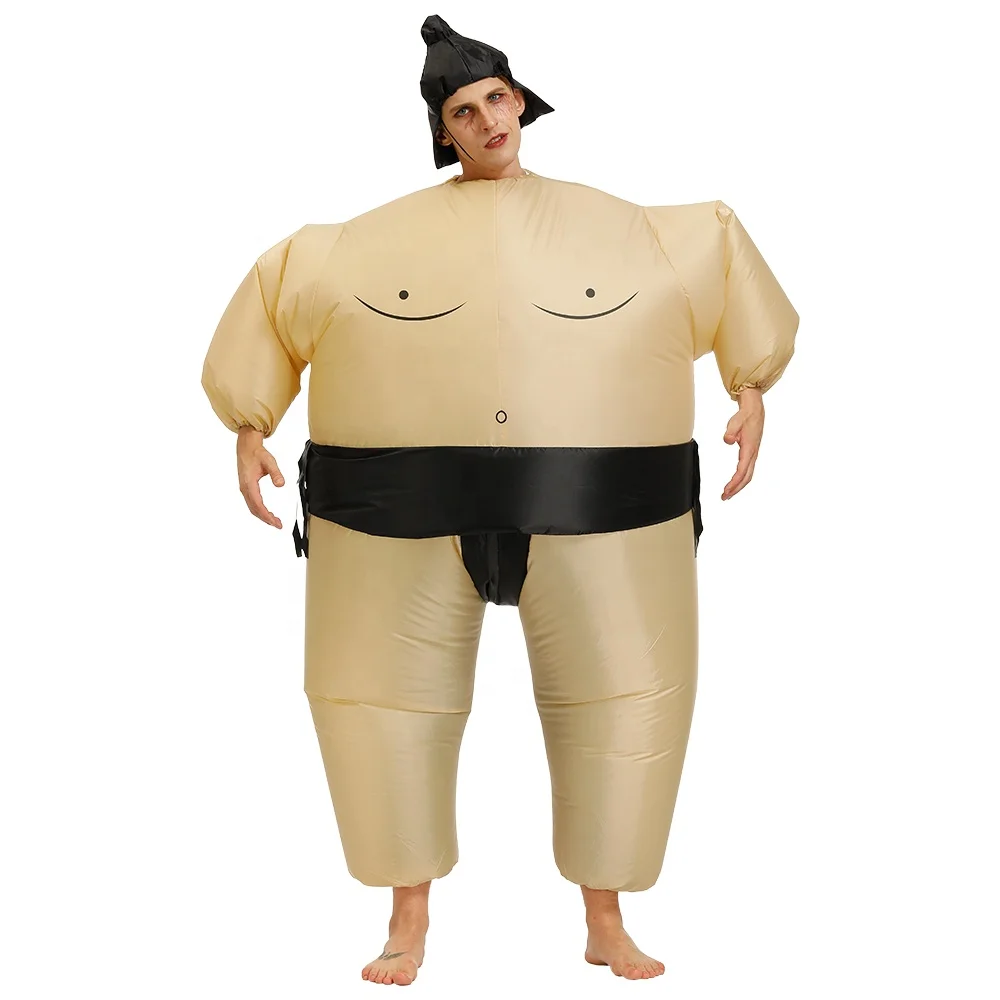 hot sale funny Inflatable adult sumo wrestler wrestling suits costume cosplay for adult children