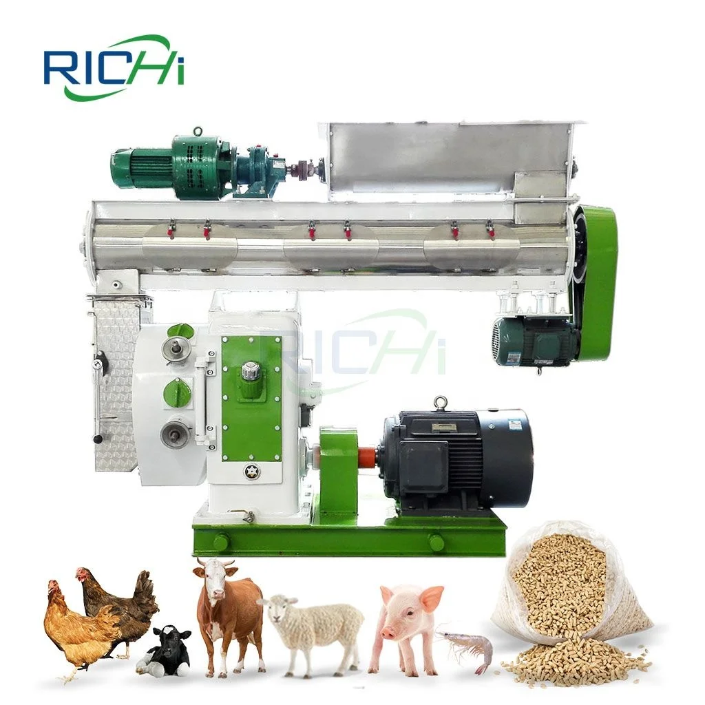 RICHI От 3 до 4 лет/ч SZLH-320 гранулятор для корма животных