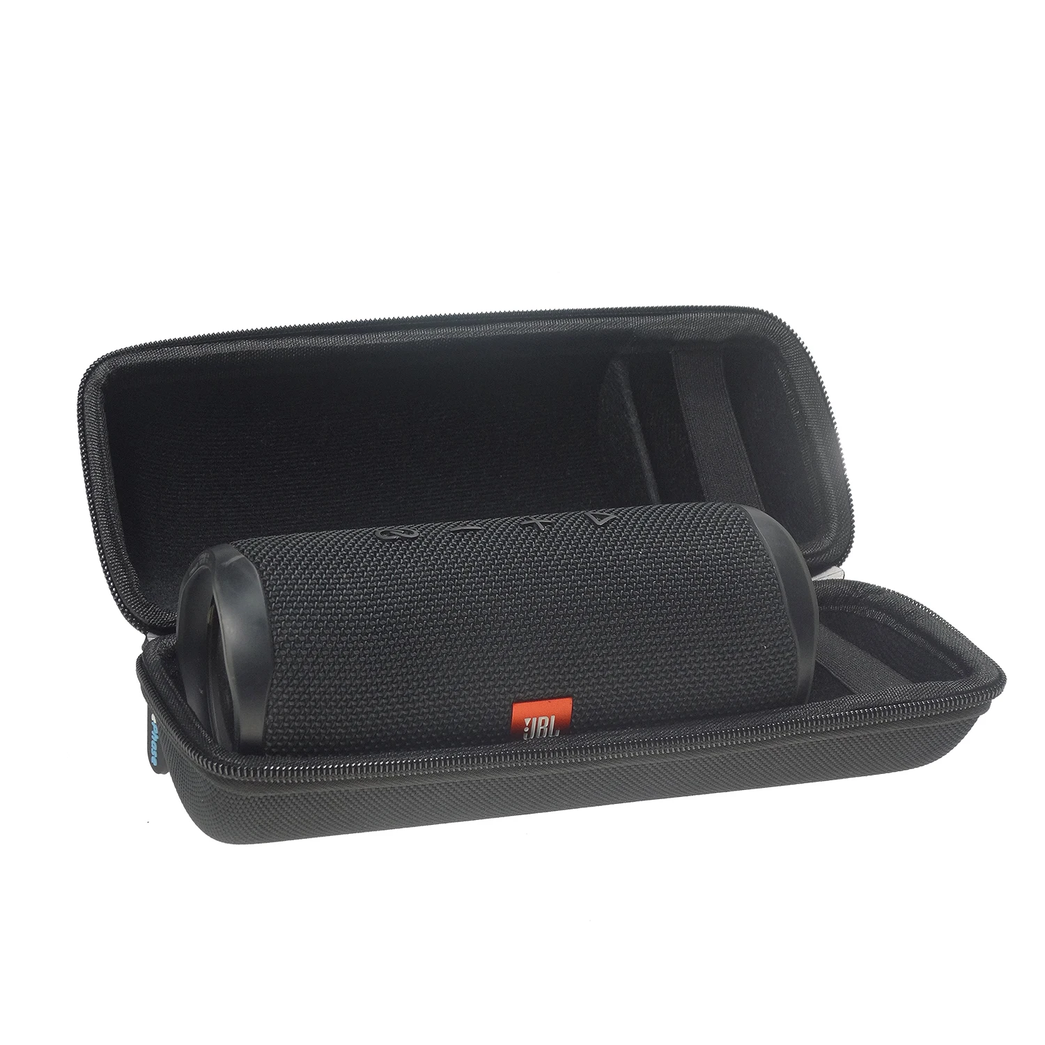 Hard Eva Customized Protective Casing For Jbl Flip 5 Waterproof Portable Cases Round Small Speaker Case