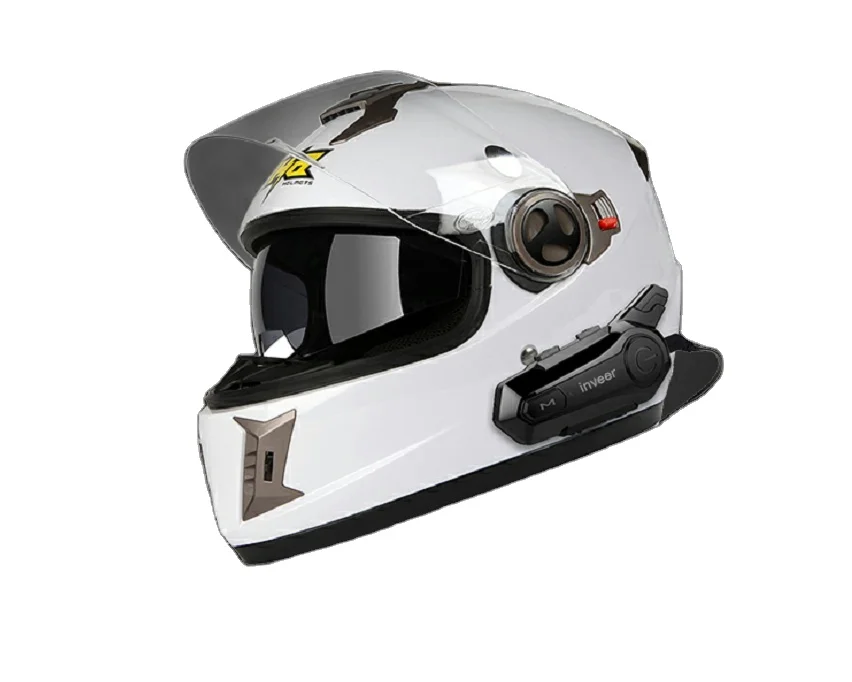 inveer  IPX67  water-proof rugged design duplex intercom  helmet headphone for motorcycle model X1