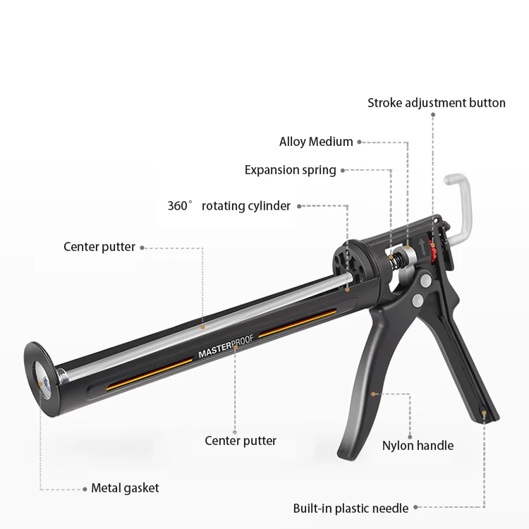 Semi-circular Glue Gun