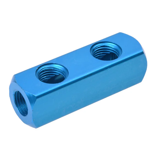 Optimally Designed Stainless Steel Manifold Block with Tailored Valve Bodies for Air and Hydraulic Systems