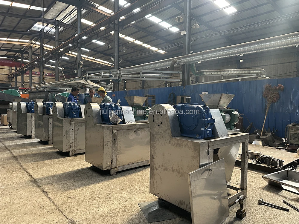 Ammonia sulfate double roller compactor machine with stainless steel in Malaysia