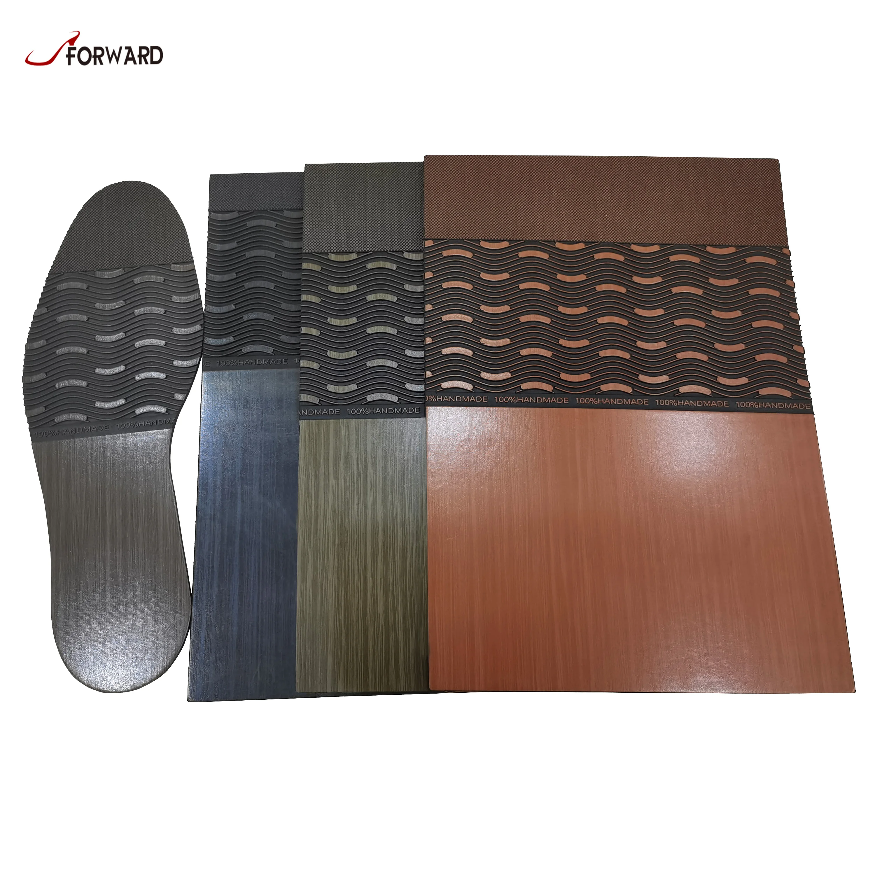 Commercial high grade abrasion resistance profile rubber sheet for men shoe sole
