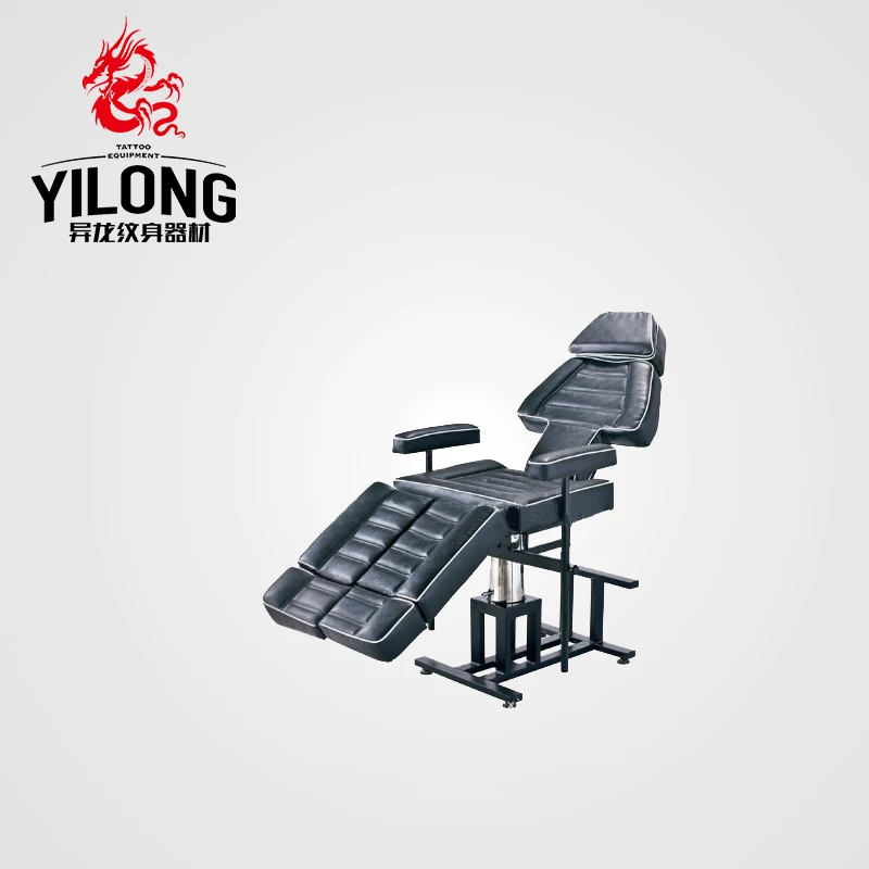 Adjustable Stainless Steel portable Armrest Tattoo Chair  Pump Hydraulic Body Massage Bed Table And Tattoo Chair