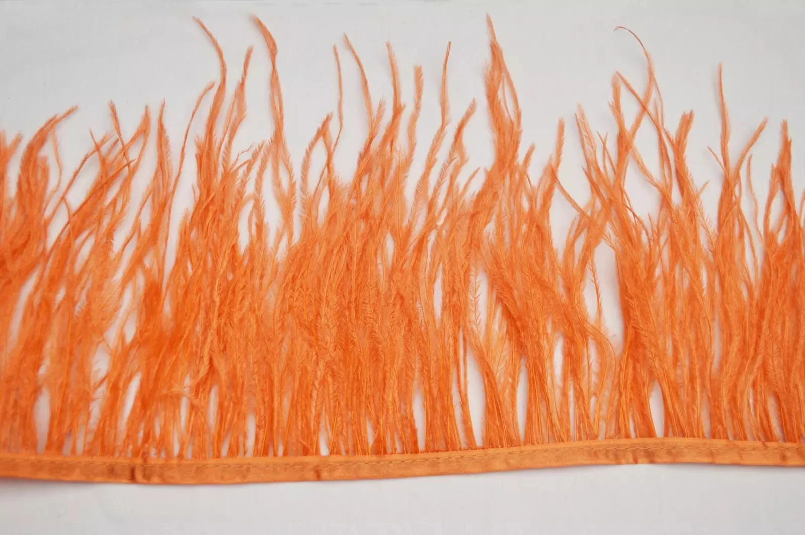 13-15cm Best Price Dyed Ostrich Feather Fringe Trim Lace For Garment Decoration Apparel Decor