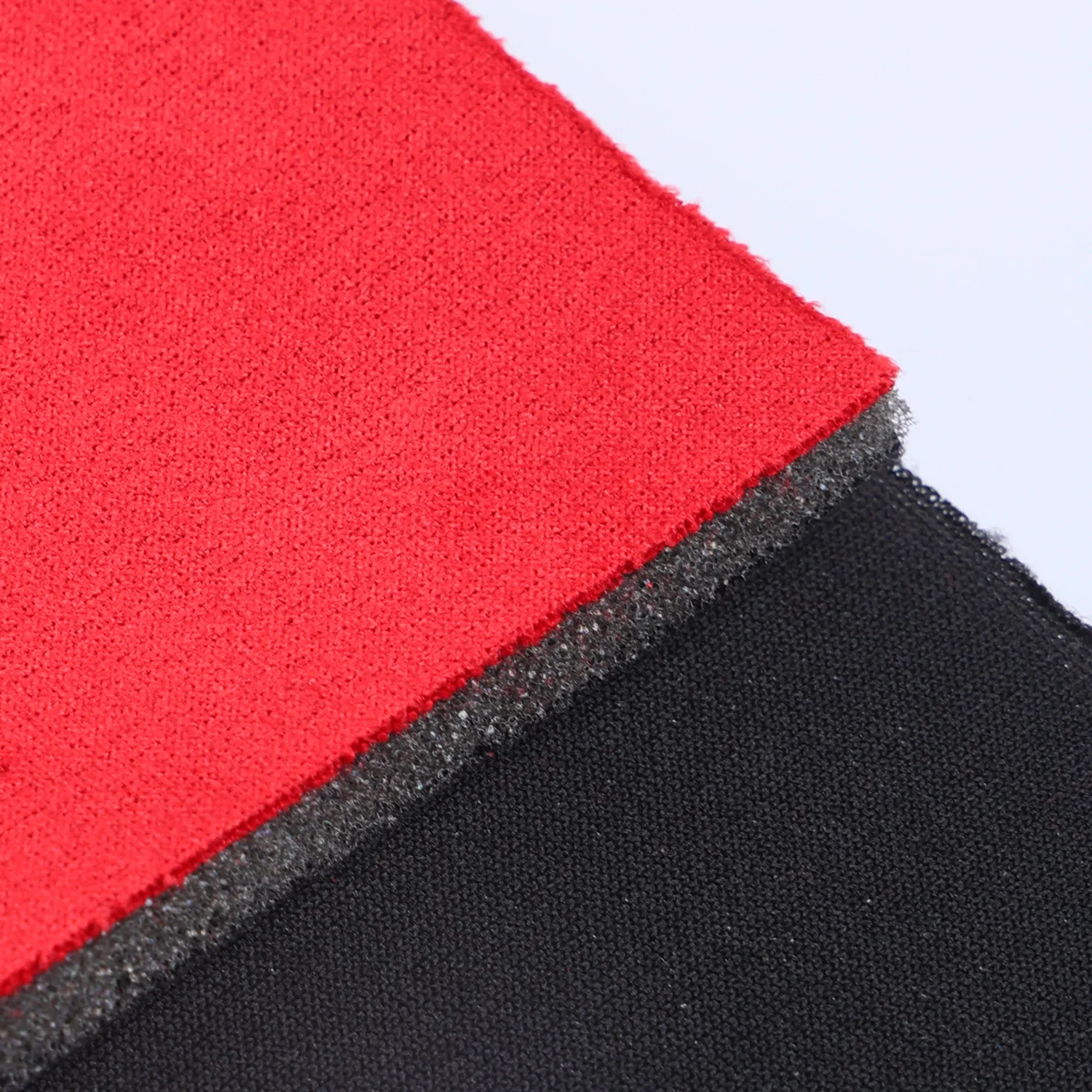 Customized Color Anti Static Polyester Suede Composite Sponge Fabric for Automobile Seat Cushion and Plush Toys