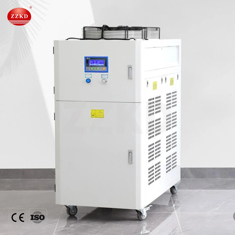 High Efficiency Automatic Industrial Water Recirculating Cooler Chiller Mechanical Water Cooled Chiller 1HP 2HP 5HP 10HP
