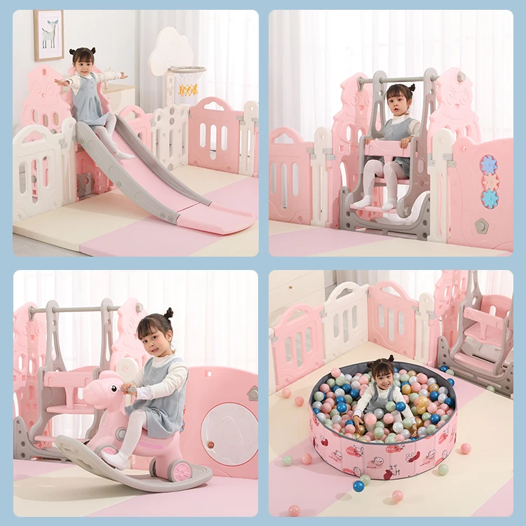 10+2 Panel New Design Baby Kids Indoor Play Pen Playpen