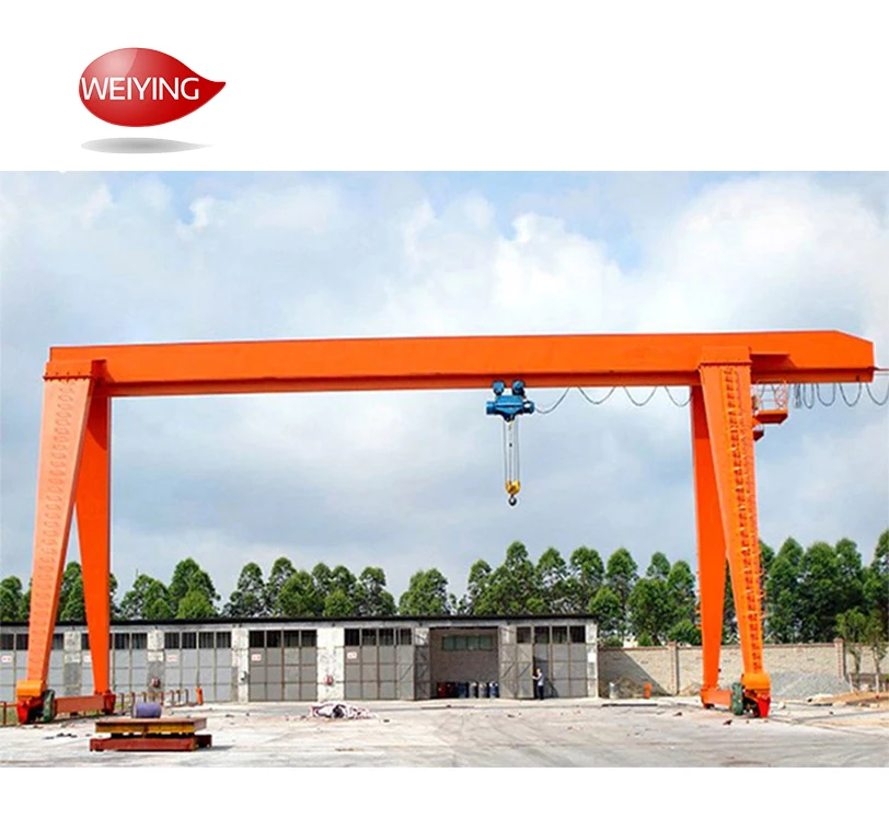 Fixed Wire Rope Hoist Door Gantry Cranes 15T 18T
