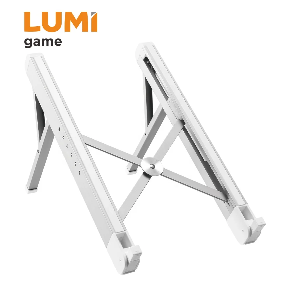 LPS03-2 Portable 6 Level Adjustable Aluminum Laptop Riser