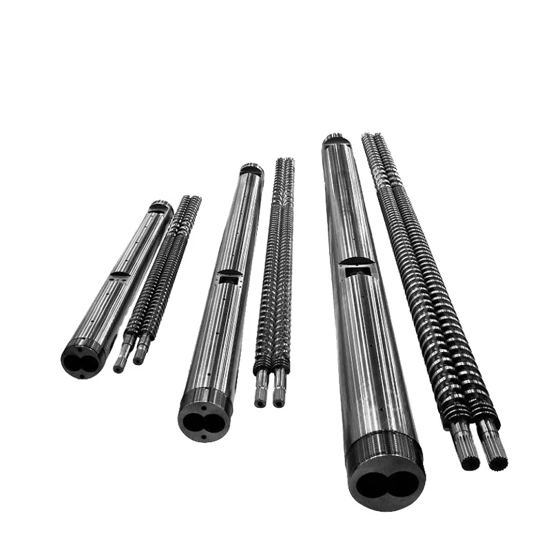 Factory direct extruder twin Parallel Screw Barrel 38crmoala