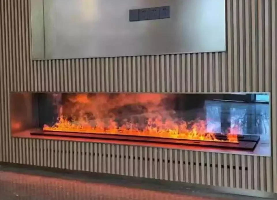 Украшение для гостиной или камин с подогревом искусственное имитационное пламя