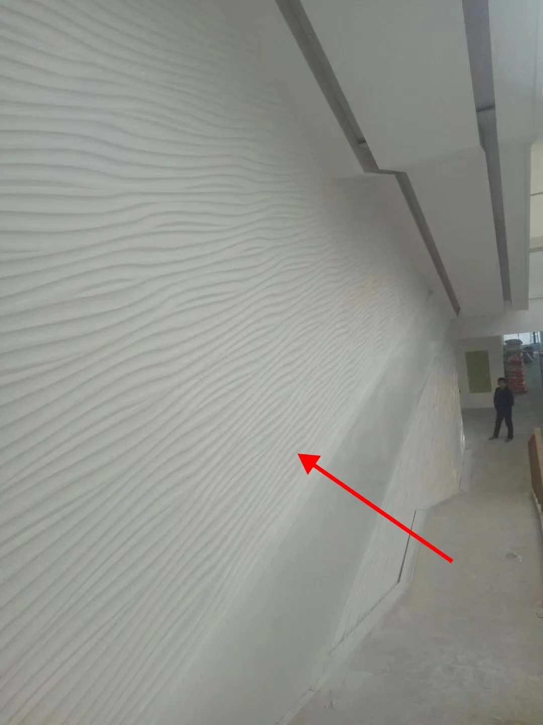 Factory direct sales of the best-selling GRG wave board for indoor walls, background walls