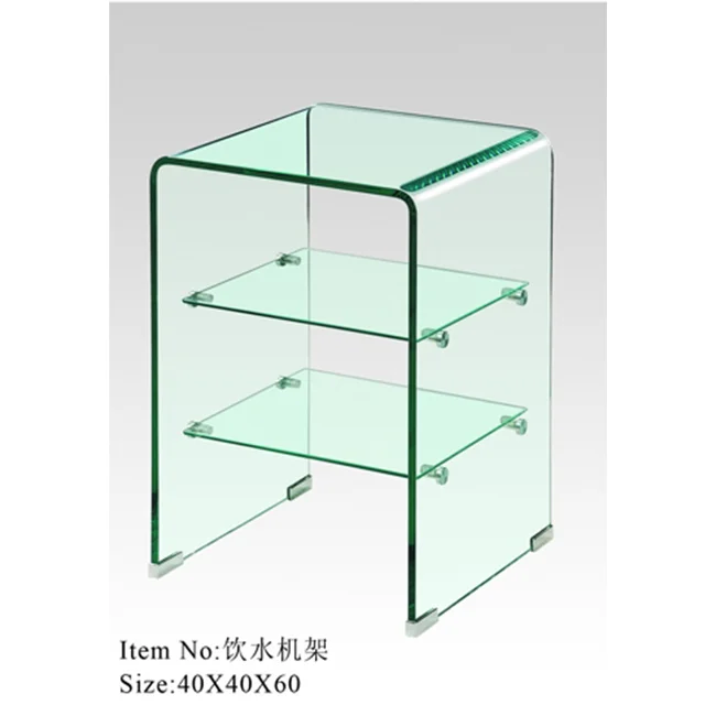 coffee table that can be placed near the bed bent glass table side Modern Popular  Durable hottest product factory cheap price