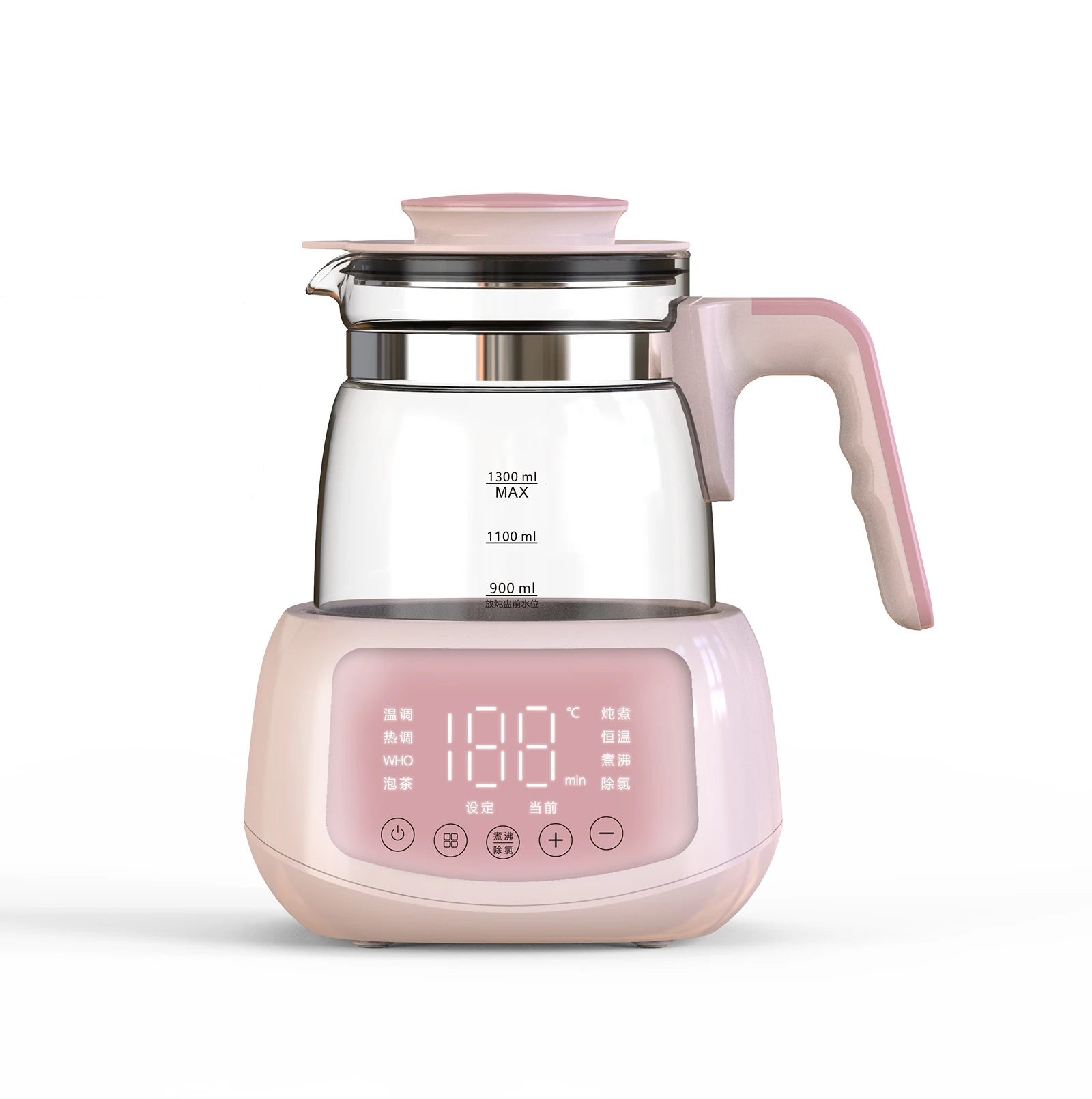
Electric Kettle Baby Smart Milk Thermostat Constant Temperature Water Warmer Glass Electric Kettle 