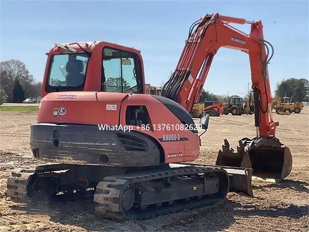 Б/у экскаватор б/у Кубота KX080-3 Kubota 8 тонный гусеничный