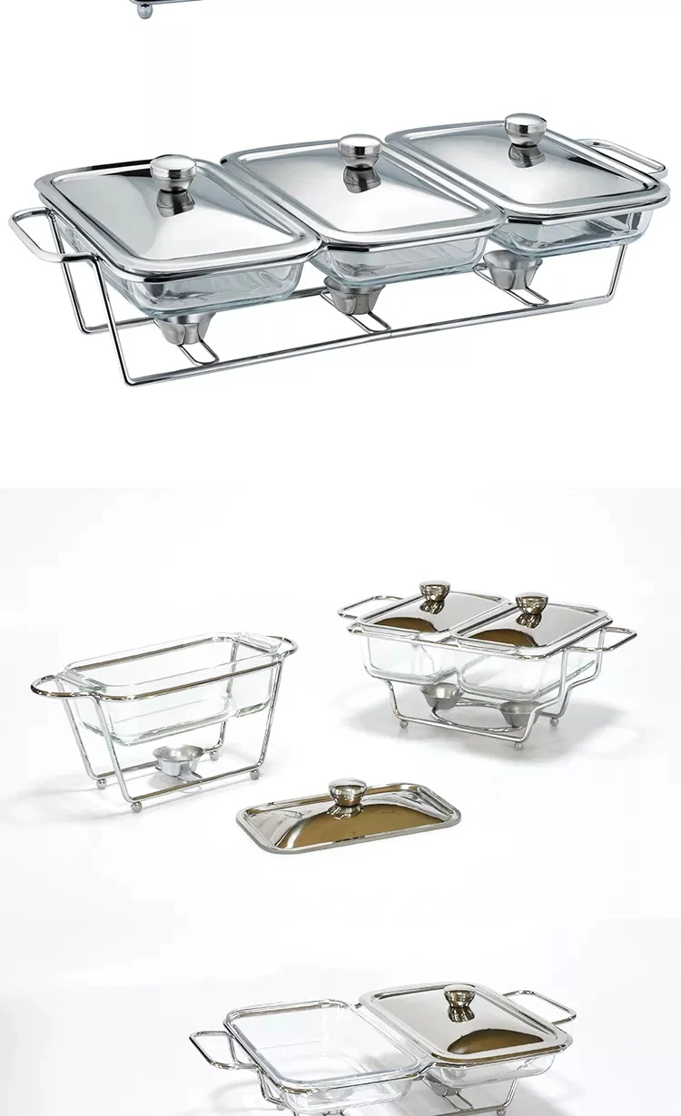 Glass buffet stove 1.3L thickened