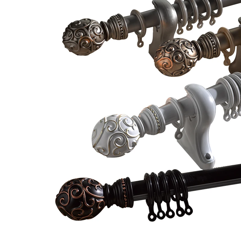 curtain rod pole customized  China Manufactures Curtain Rod Price curtain accessories