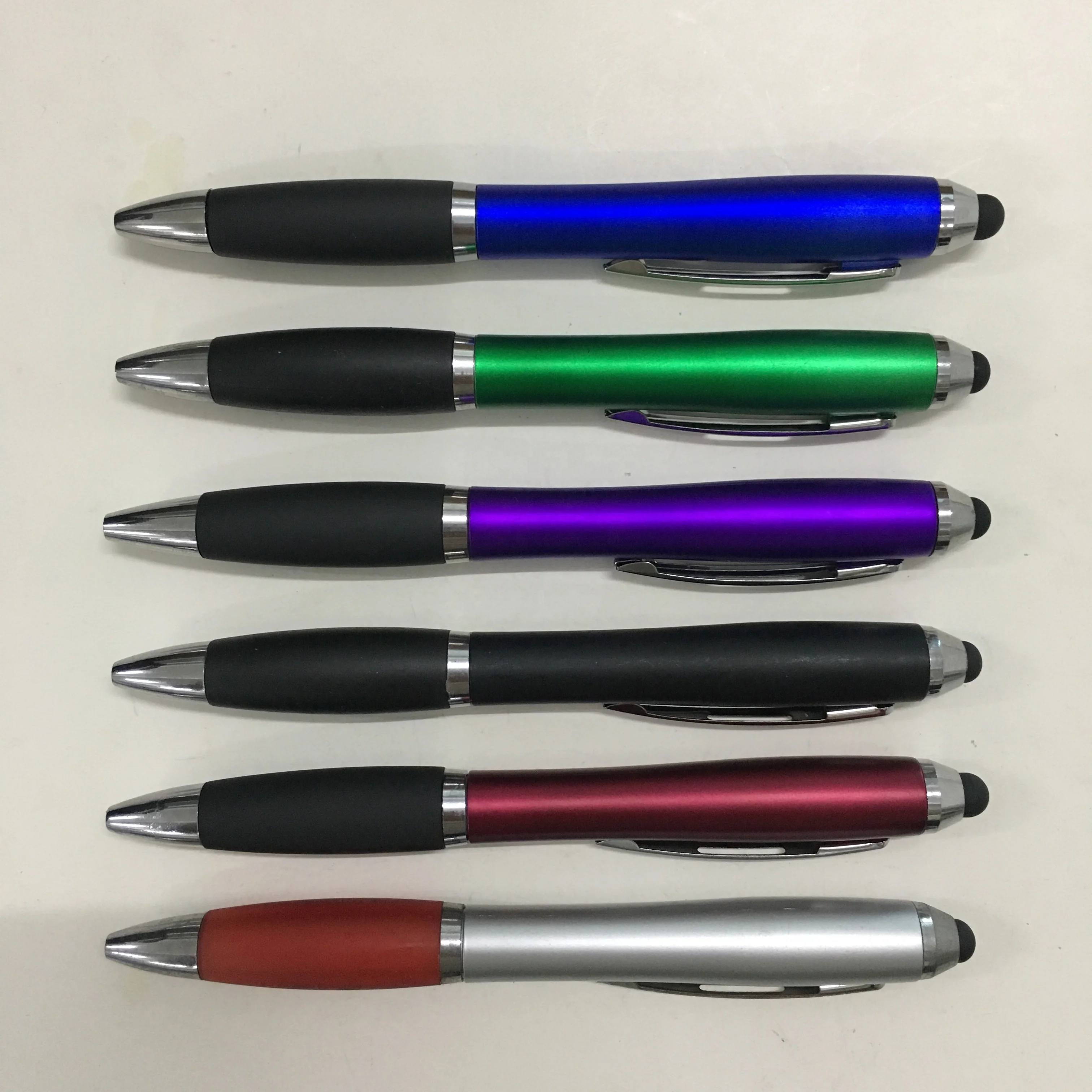 High quality multi-functional ballpoint pen custom logo printed ball pen for mobile phone