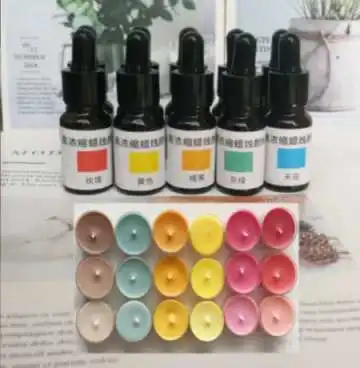 2023 CAS 67905-17-3 high concentrate candle pigment various colours/Non-toxic candle dyes coloring scented