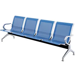 Airport Waiting Metal Waiting Chair Hospital Waiting Room Public Chairs Modern Airport 3 Or 4 Seater Gang Bench Seats