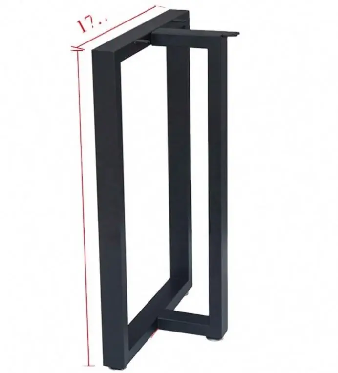 (E9803) Outdoor restaurant cast aluminum metal 3 leg cafe table base