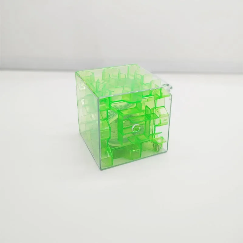 Новый лабиринт с Сотами полусплошной цвет Прозрачный 3D акриловая копилка для денег Детская