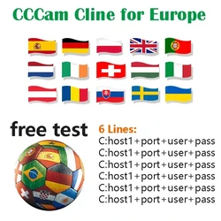Most Stable Oscam Ccam Lines Cccam Europa 8 Lines Server for Austria Poland Cccam Egyglod Germany For Satellitter TV Receiver