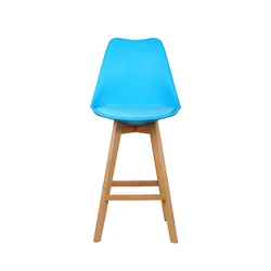 Bar Chairs Back High Wooden Feet And Barstools Natural And Bar Stools