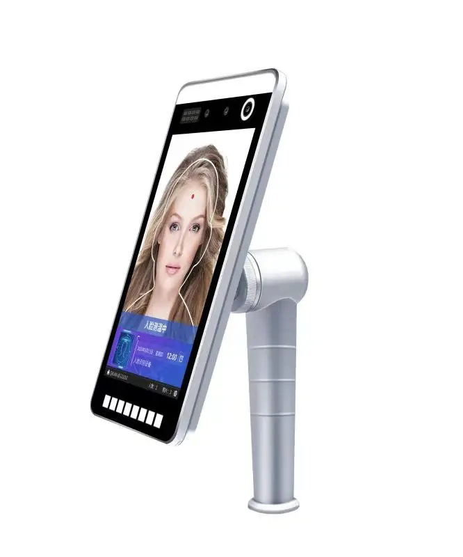 High quality face recognition and temperature camera IR detection personnel management