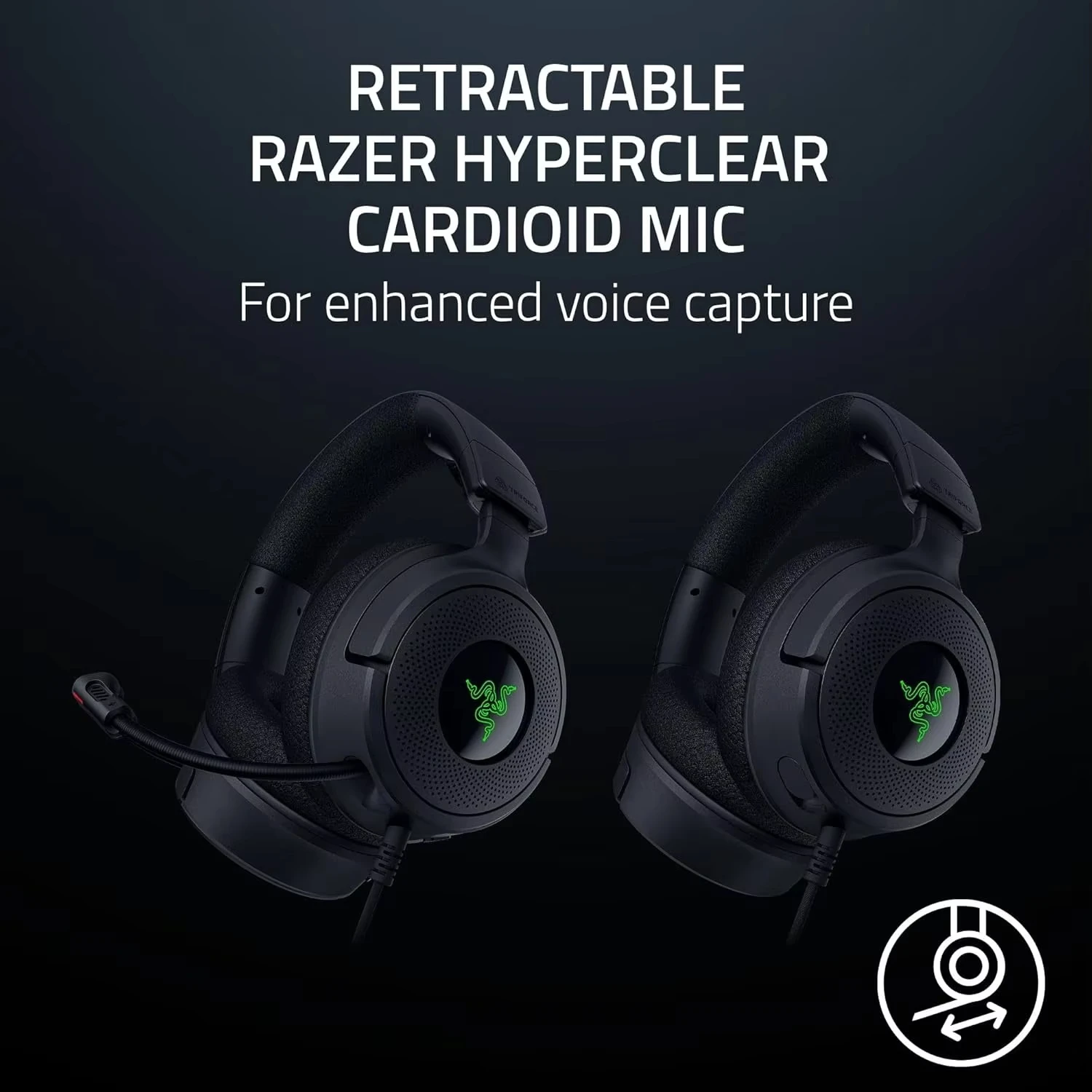 Проводная игровая гарнитура Razer Kraken V4 X 40 мм