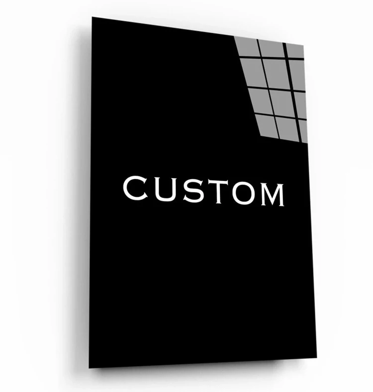 Japanese anime acrylic arts neon print posters anime art painting decor paintings and wall arts 0