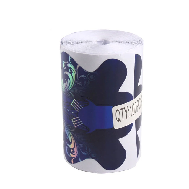 Professional Customized 100pcs Laser Butterfly Nail Extension Form
