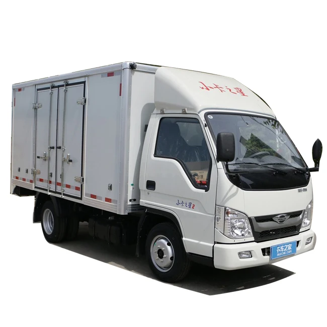 Factory Supply  4X2  FORLAND 130HP Truck Van Trucks Cargo Van Truck With 3.3Meter Cargo Boxes
