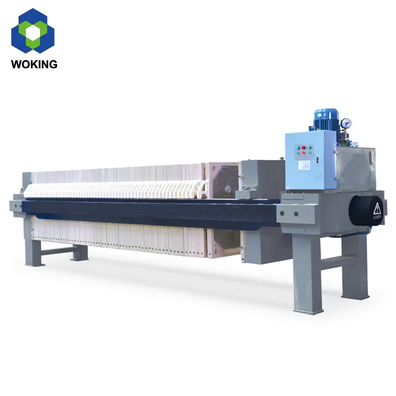 high pressure seramic filter press machine treatment sludg dewat