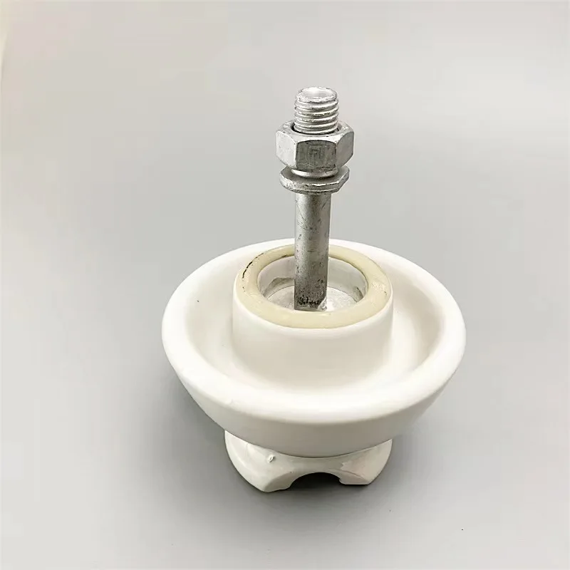 11KV Pin Type Porcelain Insulator With Spindle/P-10 Porcelain Insulator /Pin Type Ceramic Insulator
