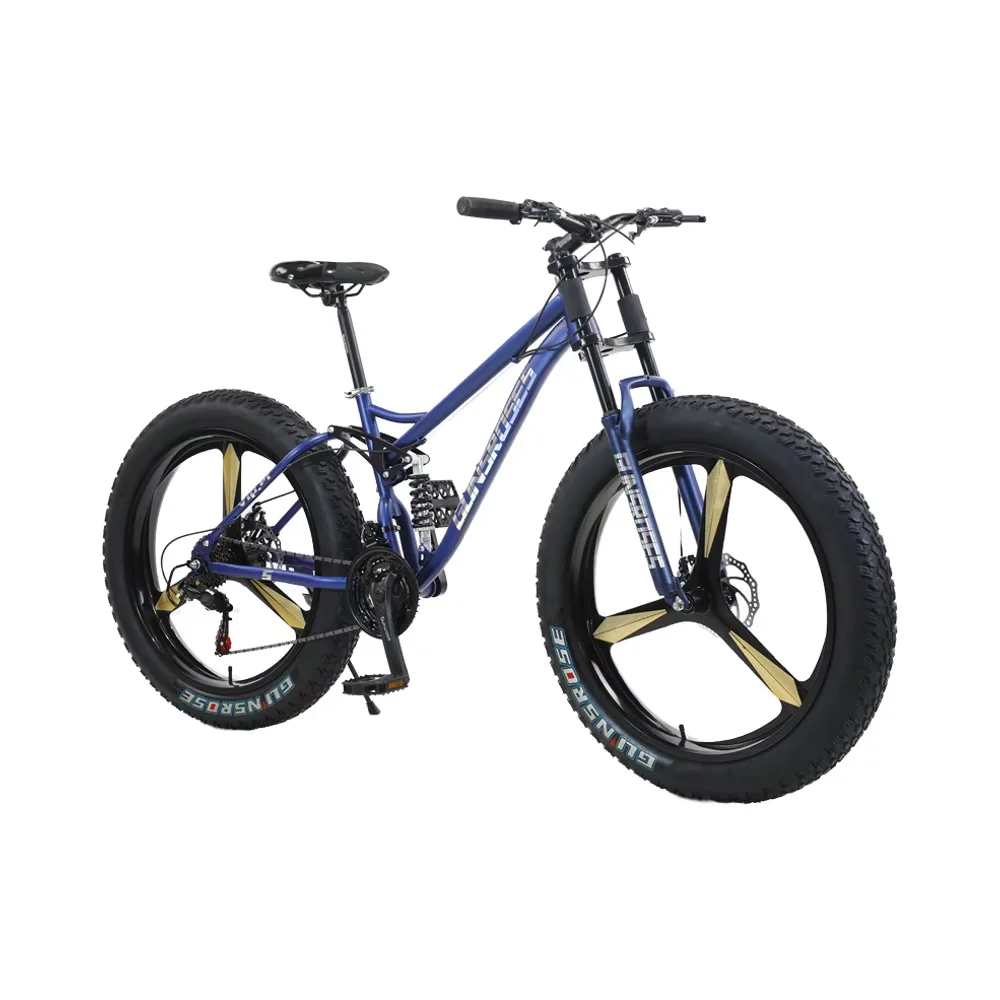 Adult  Bike with Full Suspension 21 Speed 26 Inch MTB Frame Downhill Bicicleta Snow Mountainbike Fat Tire