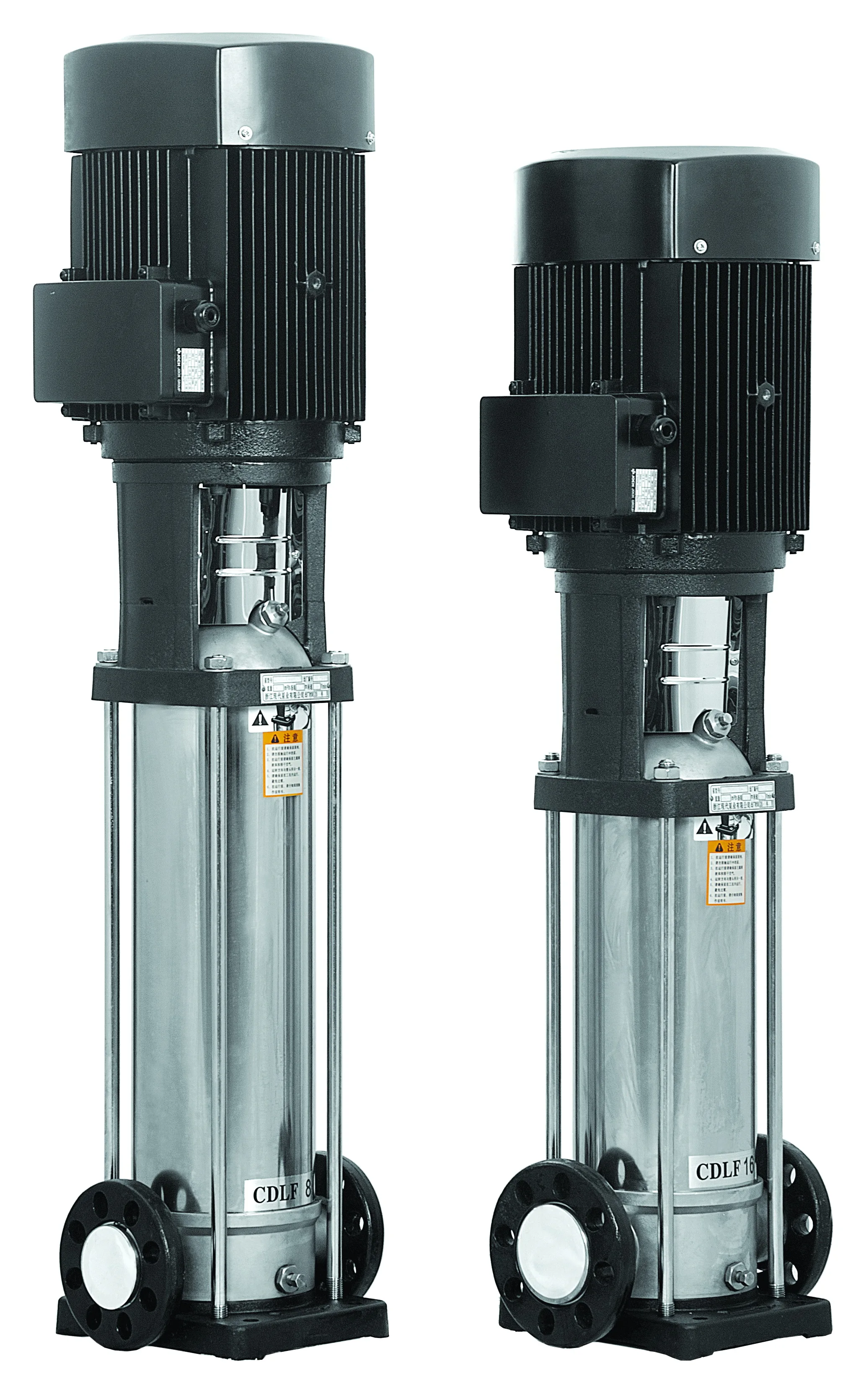 Full automatic frequency conversion 3hp stainless steel  electric vertical multistage centrifugal booster jet hot water pump