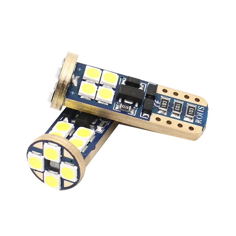HIGH Quality Led Replacement Bulb 12V 168 194 T10 W5W YELLOW RED White canbus 12Smd 3030 car interior Led Side Marker Lamp Light