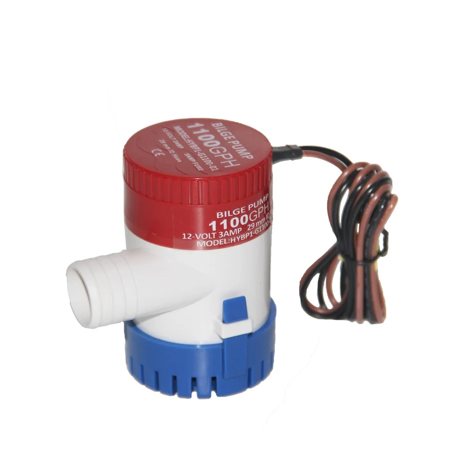 Whaleflo hot sale 24v 1.8A 1100GPH Non-Automatic Bilge Submersible Pumps HYBP2-G-1100-01 water pump