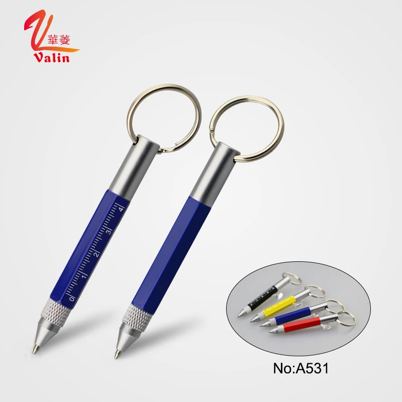 Лучшее качество 3 в 1 многофункциональная металлическая ручка с индивидуальным логотипом