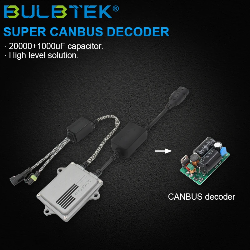 BULBTEK T3-S3 HID Ballast Factory Price hid ballast 35w 23000v super quality slim ballast hid kit