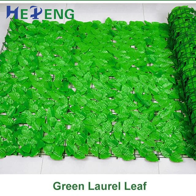 Artificial Leaf Flowers Fence Screen Garden Bamboo ivy Leaves Hedge Fences Grass Wall Decorative Panels Faux Privacy Fence