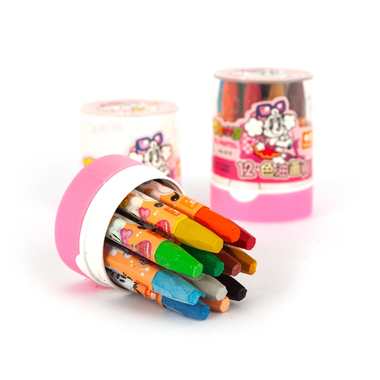 Детские художественные принадлежности, Набор моющихся восковых мелков, 12 гелевых мелков для детей, малышей