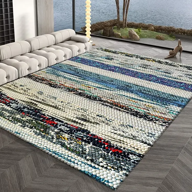 Red Custom 3d Printed Area Carpets Rugs for Living Room Luxury Custom Carpet for Home Decor